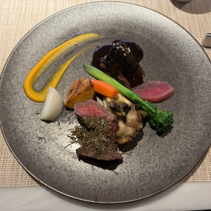 試食したお肉メニュー|783747さんのGLLARE MARUYAMA(グラーレ マルヤマ)の写真(2605077)