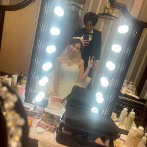 控え室は2人で過ごせます|783762さんのThe 33 Sense of Wedding(ザ・サーティースリー・センス・オブ・ウエディング)の写真(2602169)