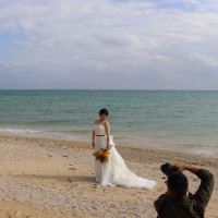 ロケーション撮影　百名ビーチ