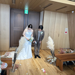 チャペル入口|783784さんのサザンチャペル／KIRANAH RESORT（キラナリゾート）沖縄の写真(2602242)