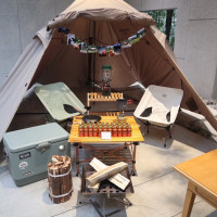 テントも置けるよ♪