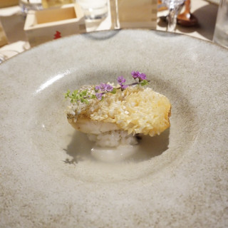 お魚料理。とてもおいしかったです。