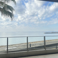 披露宴会場ベランダの景色