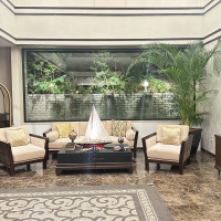 savoyの入口前スペース