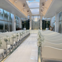 真っ白なチャペル