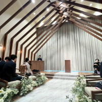 挙式始まる前の写真