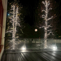 挙式会場の外デッキ