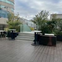 挙式会場。綺麗で開放感があります。