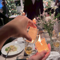 キャンドルをクレールストーリアに。