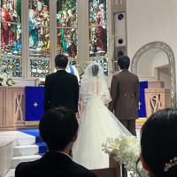 父と確認の儀を一緒に行った際の雰囲気です。