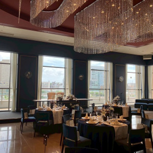 披露宴会場全体の雰囲気です。|783937さんのアニヴェルセル みなとみらい横浜の写真(2603237)