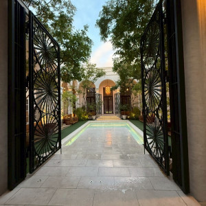 ホワイトハウスではないほうのガーデン|783973さんのアーヴェリール迎賓館(岡山)/テイクアンドギヴ・ニーズウェディングの写真(2603363)