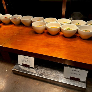 ご飯ビュッフェ4種
一口サイズで食べやすい