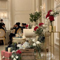 クリスマスデザインの高砂