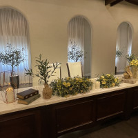 披露宴会場の高砂