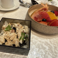 ケーキビュッフェとは別にマタニティ用フルーツ