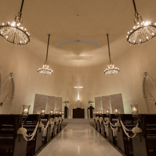 落ち着いた雰囲気のチャペル