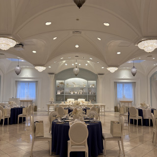 かわいいお気に入りの披露宴会場です！