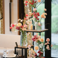 装花も思い通りに作ってくださいました