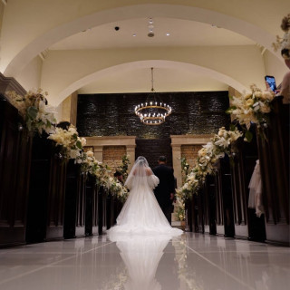 入場時の写真です！