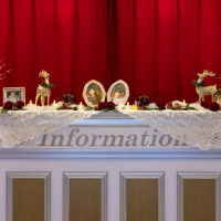 ゲストが入場してきて1番最初に見る光景