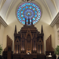 チャペルのステンドグラス