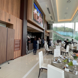 披露宴会場、キッチン周り