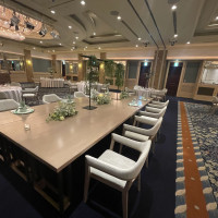 披露宴会場です