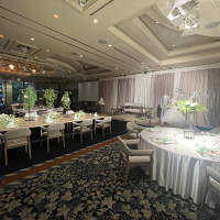 披露宴会場です