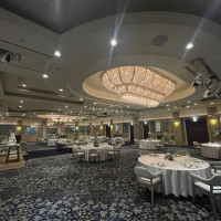 披露宴会場です