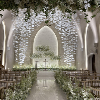 可愛い！白と緑のバランスが良い