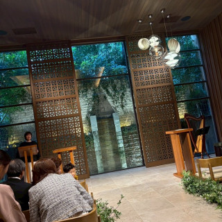 チャペル前方の写真です