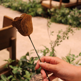 フラワーセレモニーを選択したためその時の際の写真です