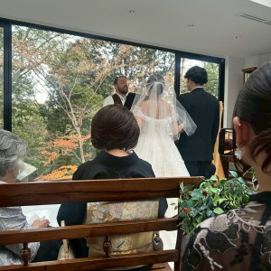 挙式中|784143さんのTHE NANZAN HOUSE （ザ ナンザン ハウス）の写真(2604565)