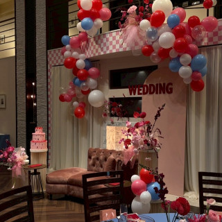 フラワーコーディネーターの方の装飾