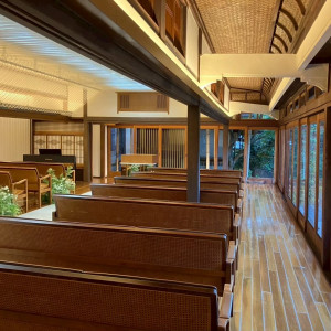 落ち着いた雰囲気のチャペルでした。|784234さんの三瀧荘の写真(2604549)