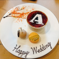 下見の時に出していただいたデザートです。