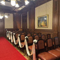 列席者が座るイス