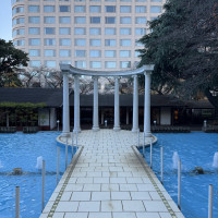 外で挙式をしたい場合の広場。