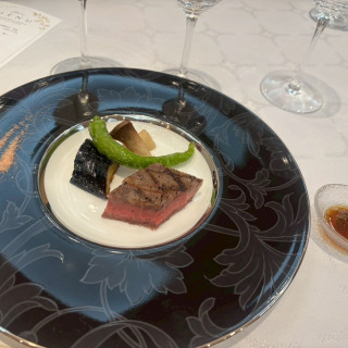 メイン料理の黒毛和牛