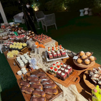 デザートビュッフェ
ガーデンに準備してもらいました