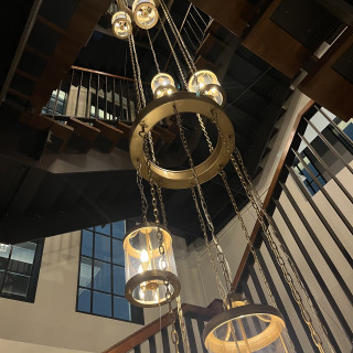 エレベーターが完備していますが、螺旋階段も魅力的でした。