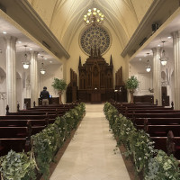 ステンドグラスがとても素敵です