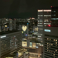披露宴会場からの夜景