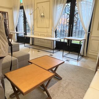 披露宴会場前です。