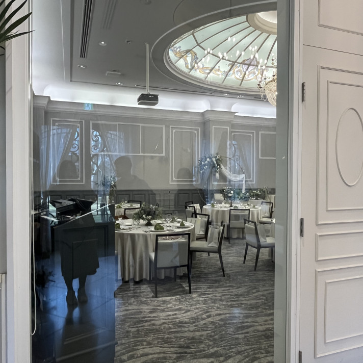 披露宴会場です。