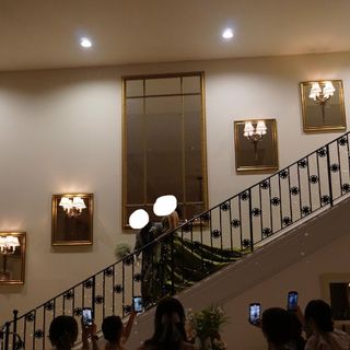 お色直し後は階段から登場