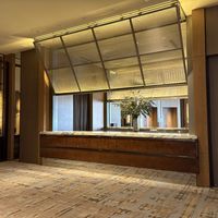 グランドボールルームのウェルカムドリンクはここから提供される
