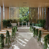 チャペルに光がさしこむ