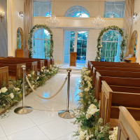 ガーデンの見えるチャペル